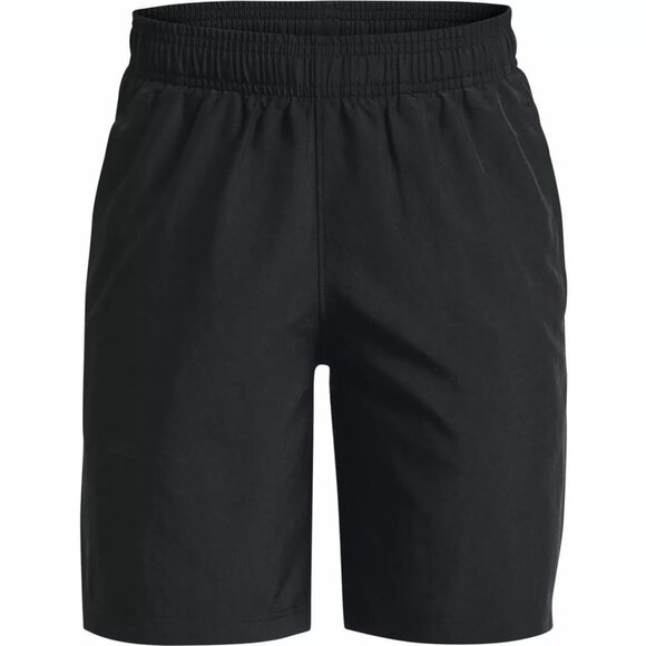 Under Armour Woven Graphic Junior Comfort Running Shorts -‎ Black NWT Size YMD - Picture 1 of 2